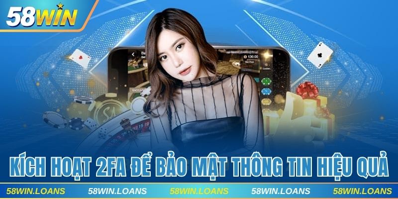 Cần kích hoạt 2FA để bảo mật thông tin hiệu quả
