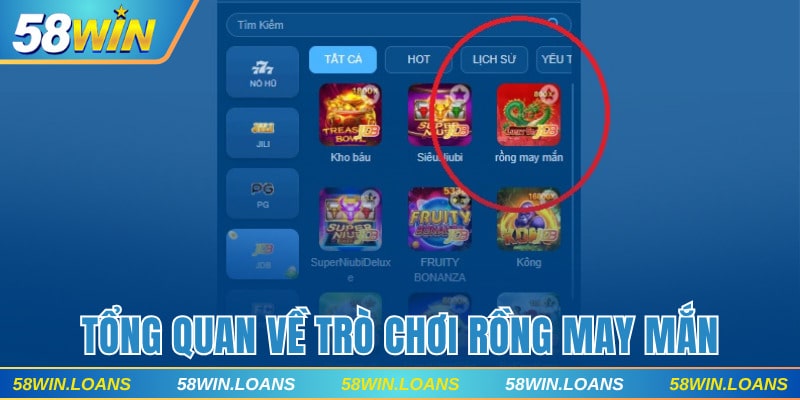 Tổng quan về trò chơi Rồng May Mắn