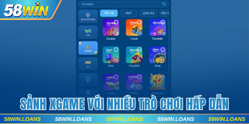 XGame - Cung cấp nhiều trò chơi Blockchain đa dạng