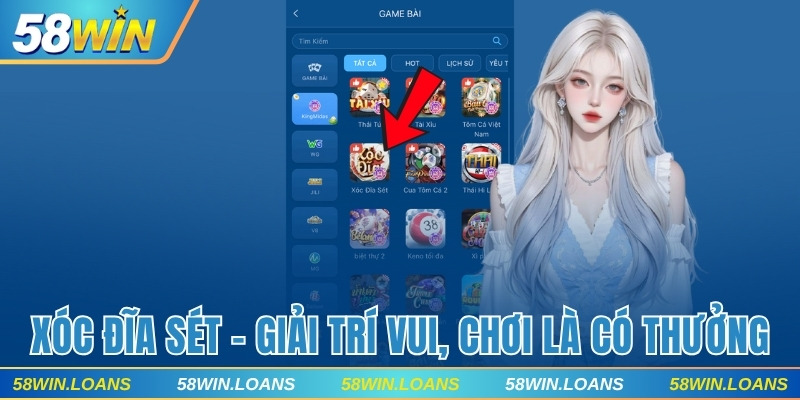 Xóc Đĩa Sét 58WIN - Giải Trí Cực Vui, Chơi Là Có Thưởng