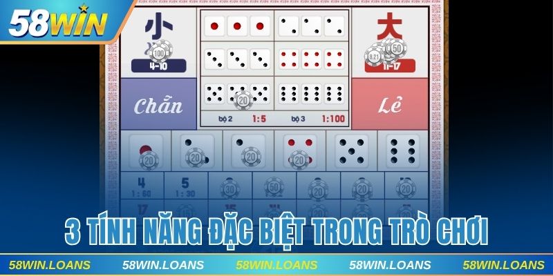 3 tính năng đặc biệt trong trò chơi