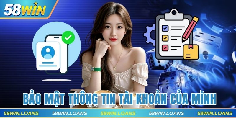 Khách hàng chủ động bảo mật thông tin truy cập của mình